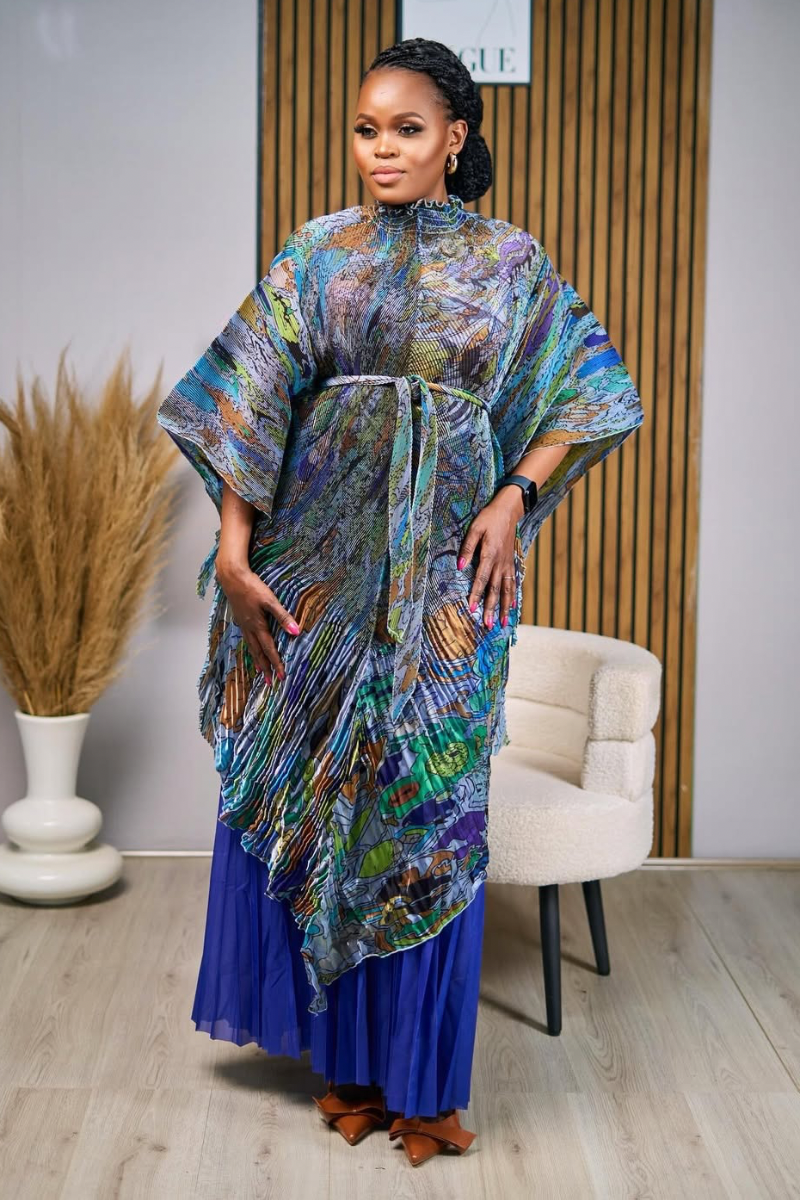 Elora 2-Piece Miyaki Set - Blue