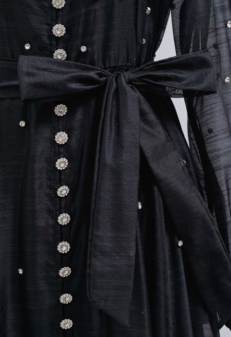 Lady in Black Dress