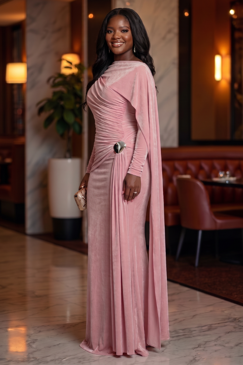Valencia Draped Gown