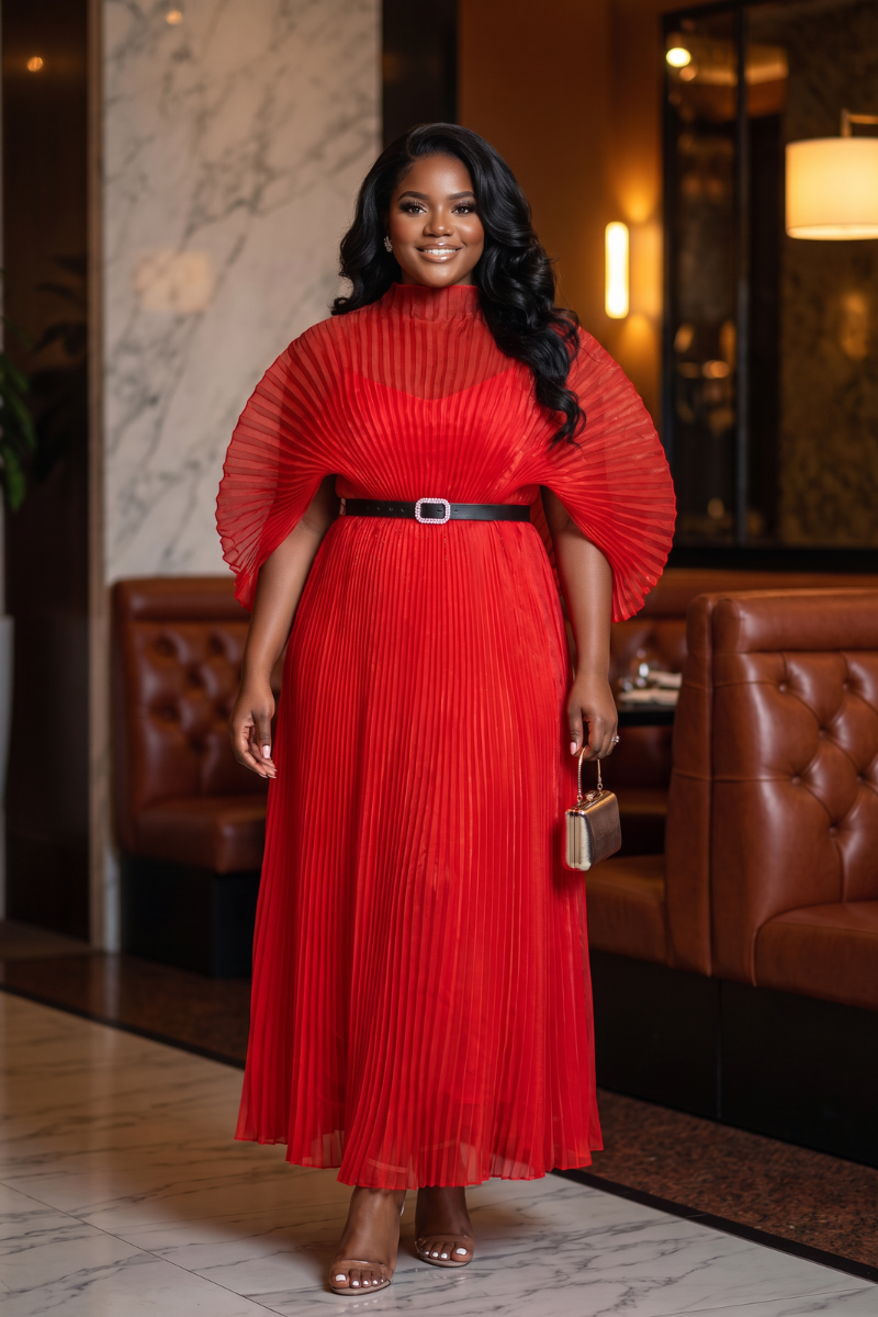 Vera Rouge Couture Dress