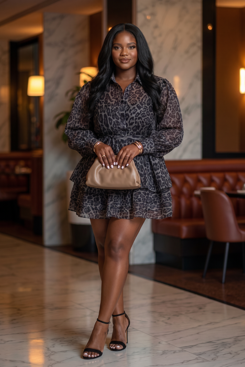 Savannah Noir Dress