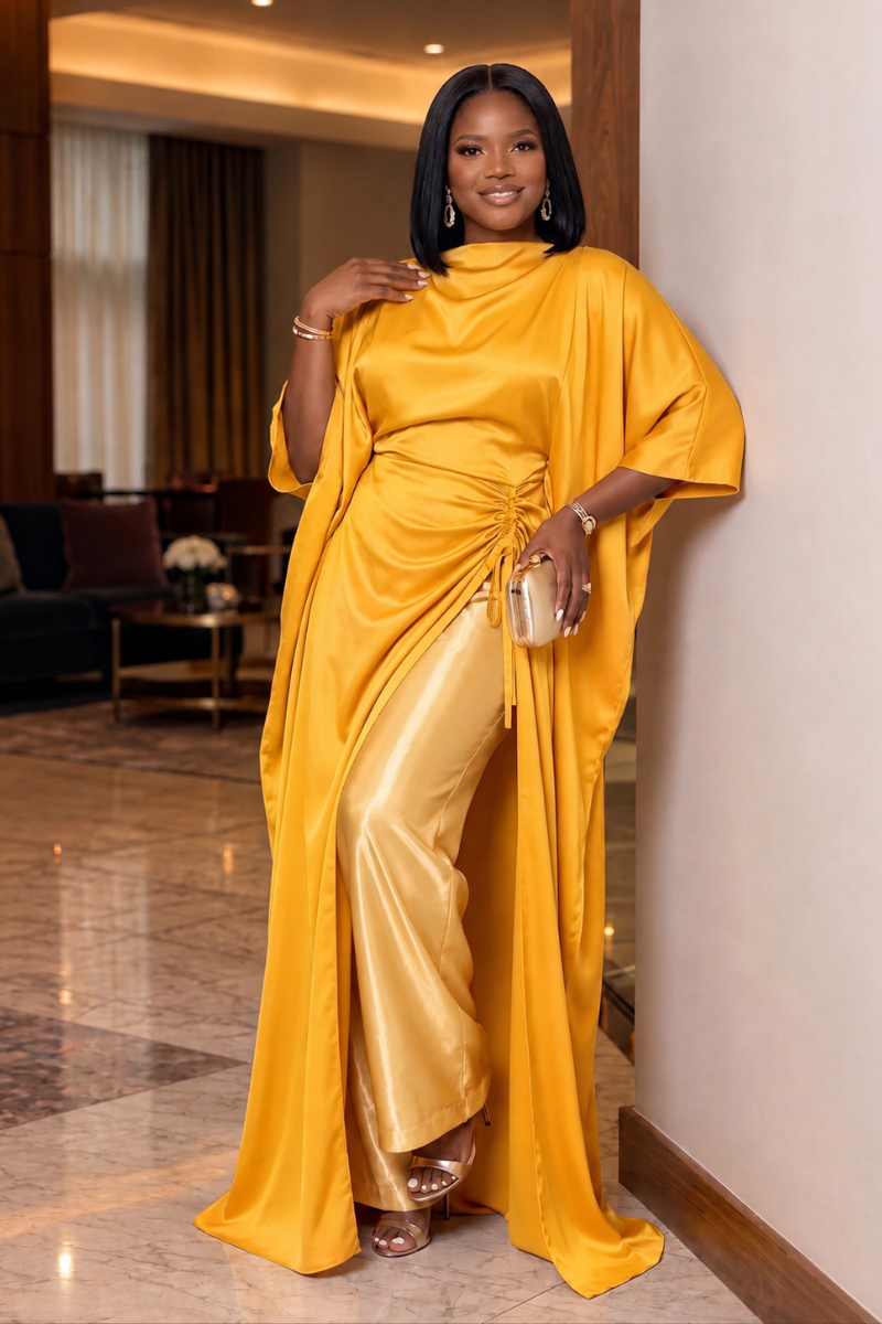 Amani 2-Piece Set - Golden Yellow