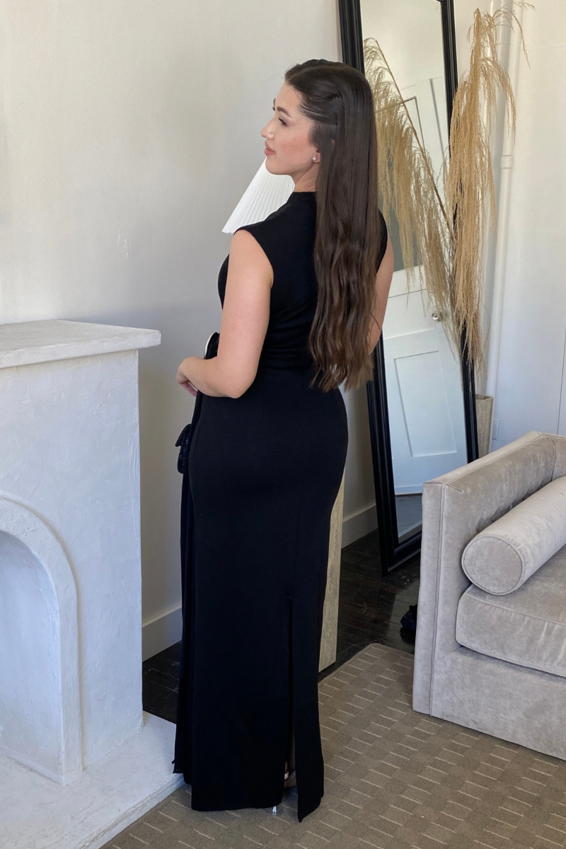 Selene Drape Maxi Dress