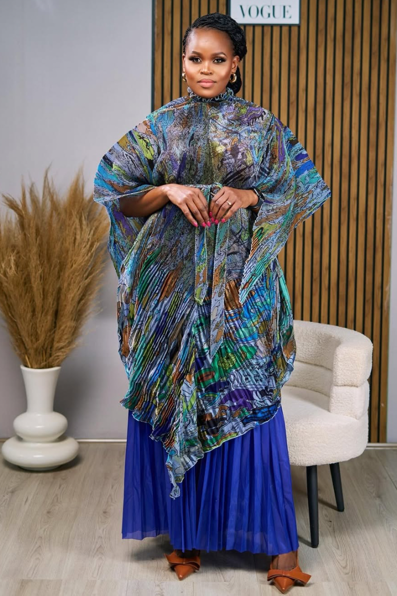 Elora 2-Piece Miyaki Set - Blue