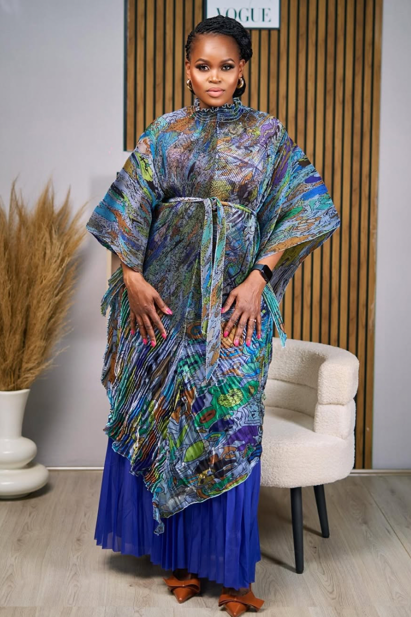 Elora 2-Piece Miyaki Set - Blue