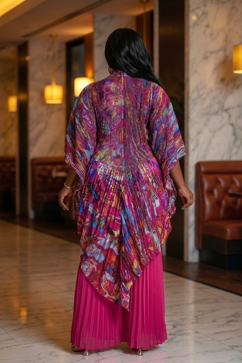 Elora 2-Piece Miyaki Set - Pink