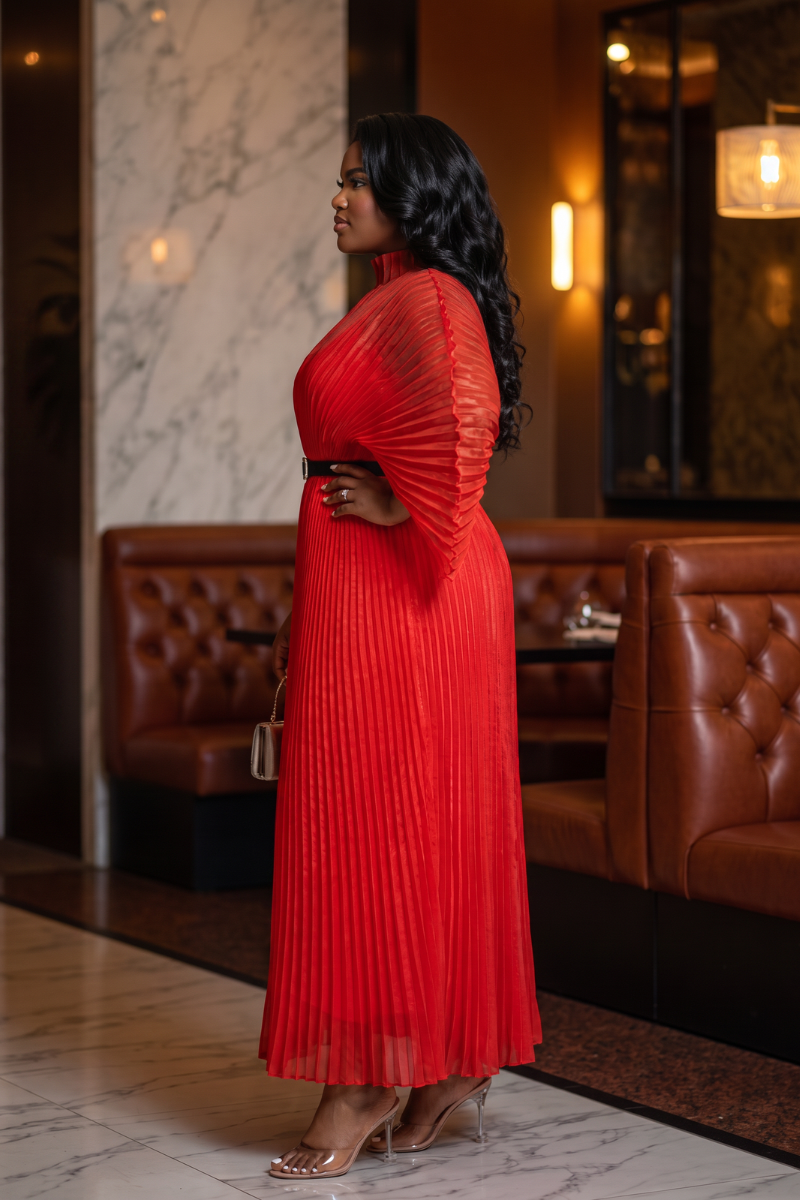 Vera Rouge Couture Dress