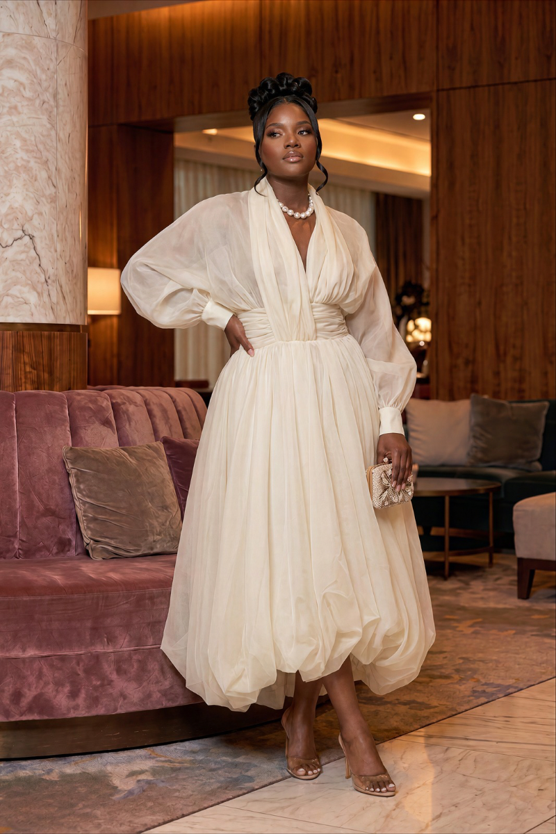 Serene Ivory Dress