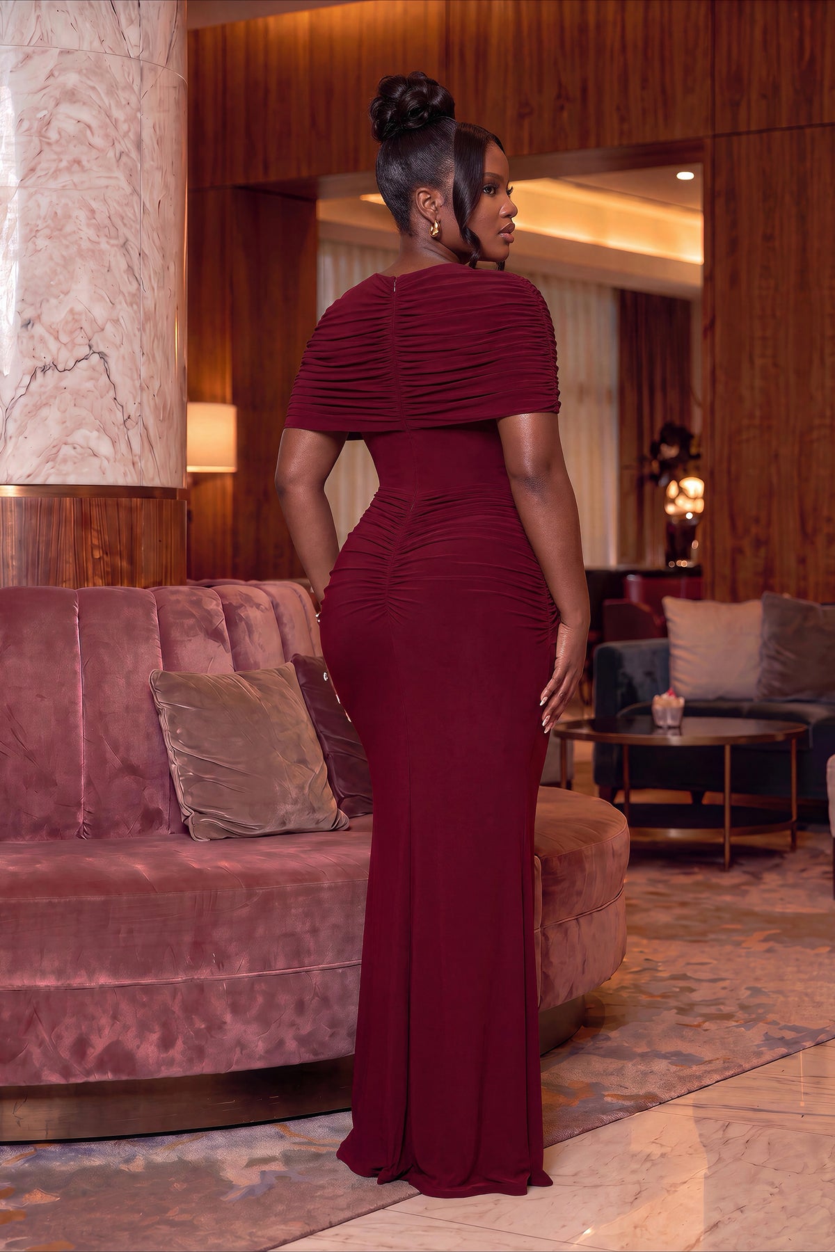 Elle Draped Dress