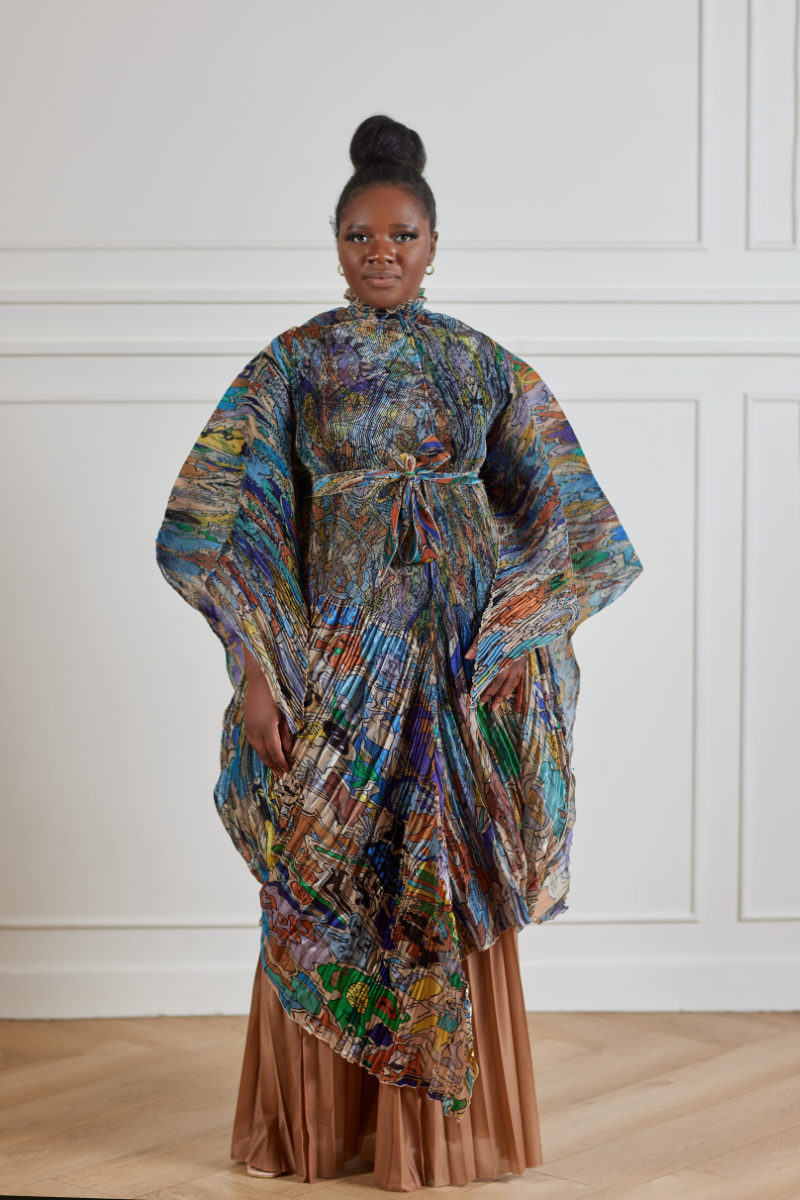 Elora 2-Piece Miyaki Set - Brown