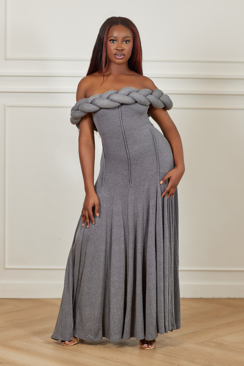 Allure Twisted Maxi Dress