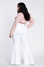 Amy Distressed Flare Pants